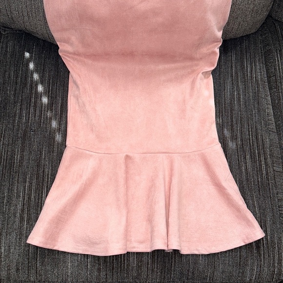 Fashion Nova light pink mermaid dress - Picture 2 of 6